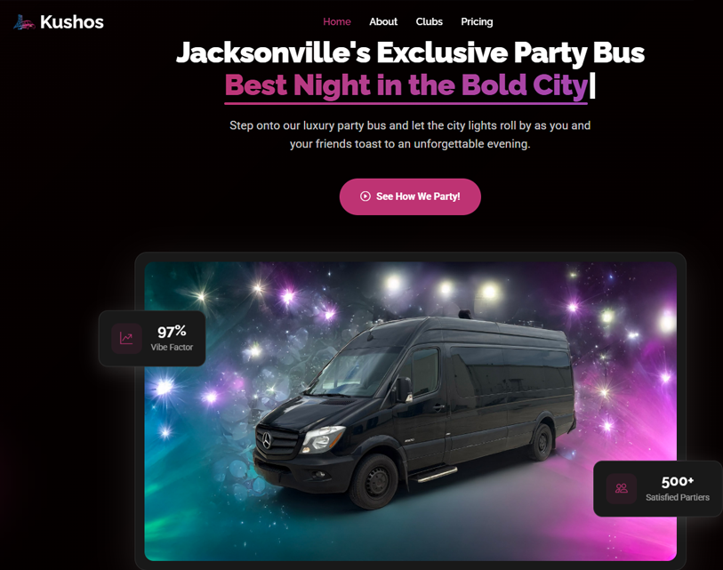 Party Bus page preview 1