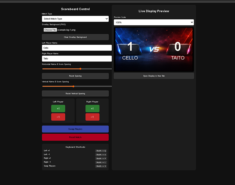 eSports Score Tracker 1
